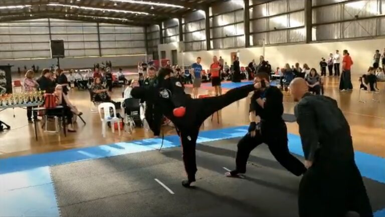Wing Chun fighting at the Loong Fu Pai tournament