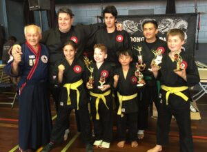 Maurice Novoa at Terry Lim's tournament of martial arts in Melbourne