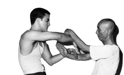 Wing Chun Chi Sao in Practice by Bruce Lee and Ip Man