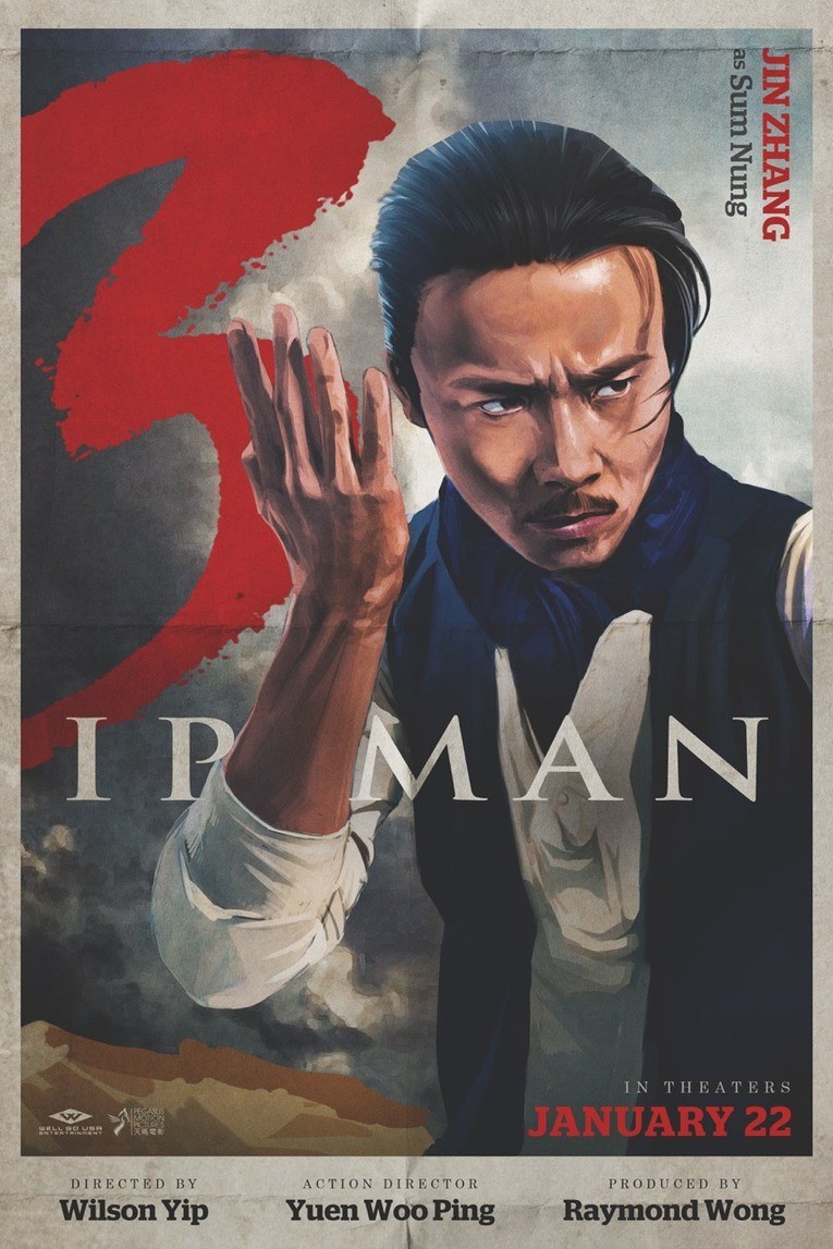Wing Chun Grandmaster Sum Nung Movie poster of Ip Man 3