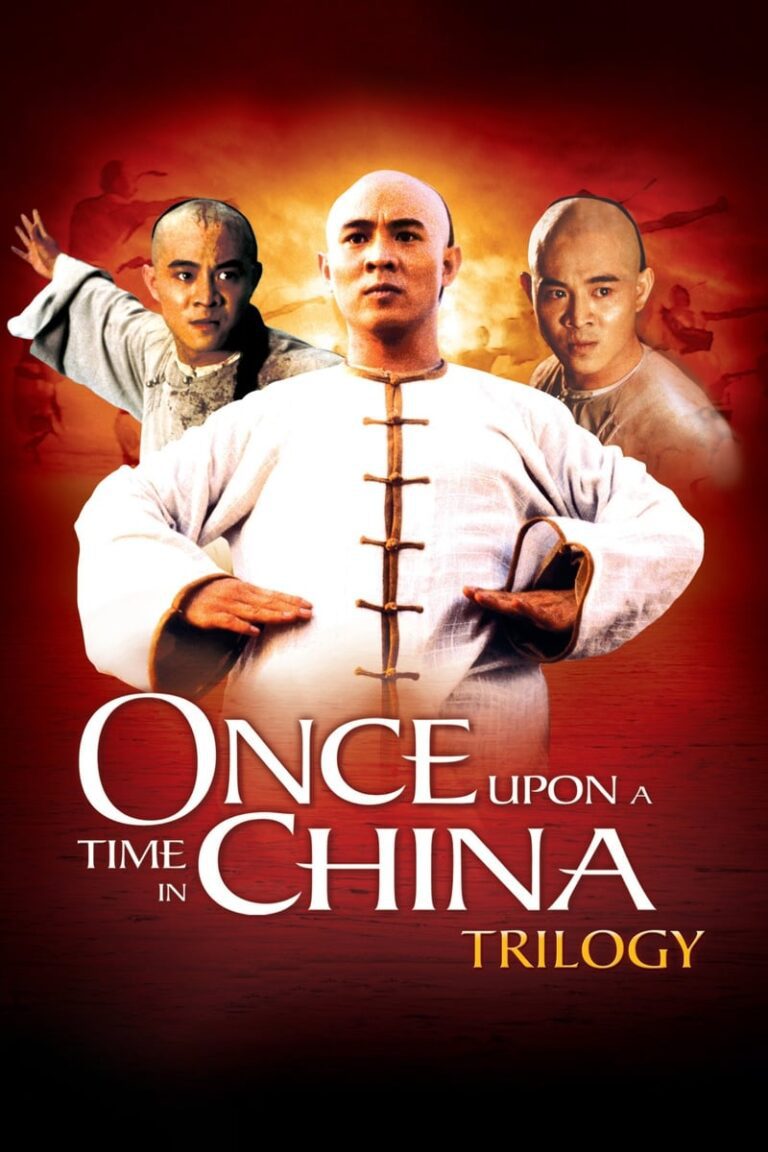 Martial Artists Wong Fei Hung portrayed by Jet Li in Once upon a time in China Movie poster