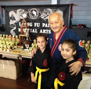 Sifu Maurice Novoa's 2 students at Terry Lim's Martial arts Tournament