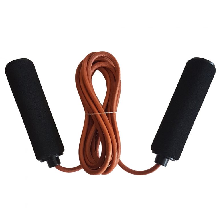 Exercises far beginners in martial arts skipping rope