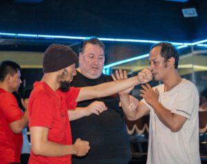 Sifu Maurice Teaching Wing Chun in Jakarta 